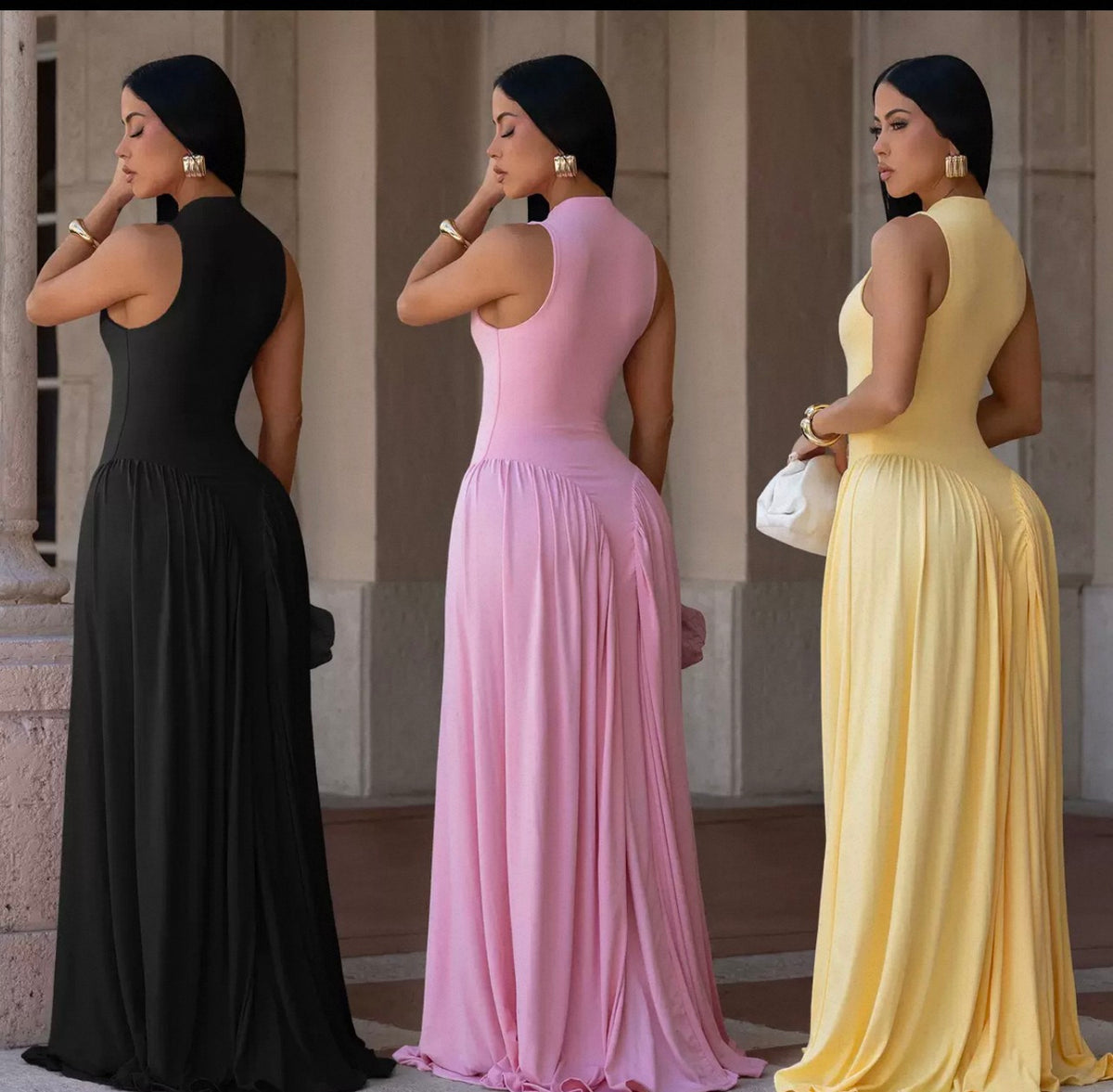 TJ Luxe Grace Sleeveless Maxi Dress