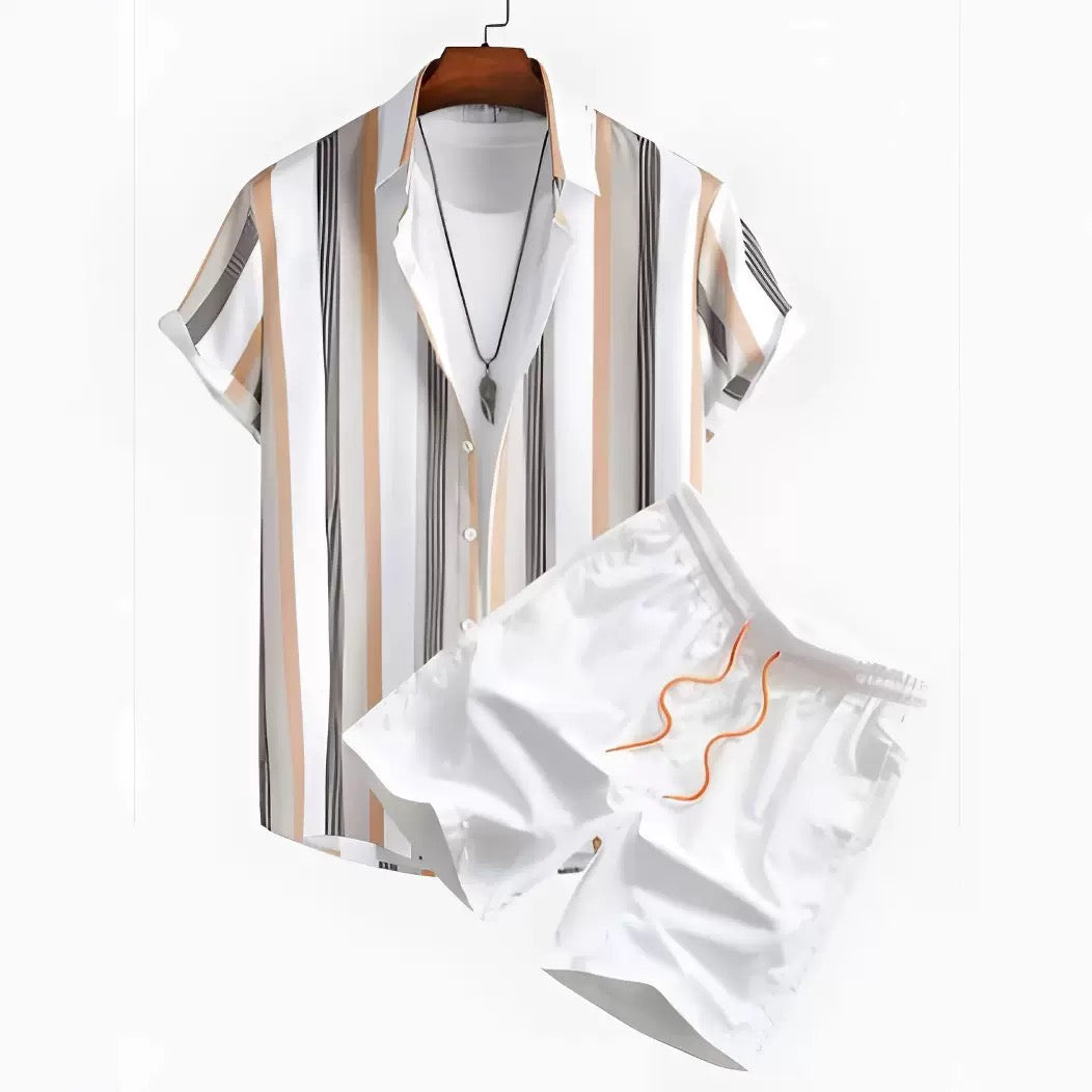 Short sleeve trendy 3D printed