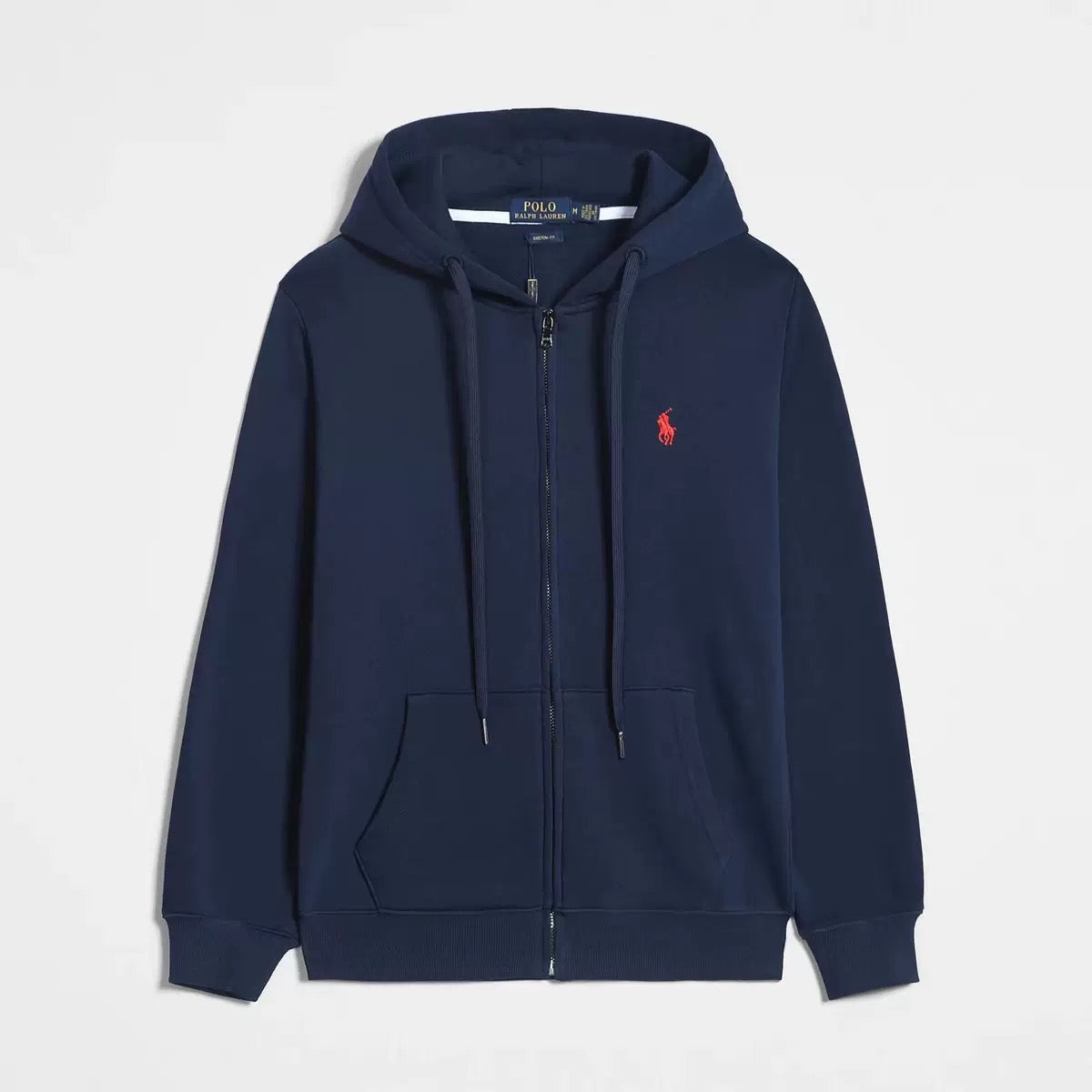 TJ Luxe Men’s Premium Classic Crewneck Sweatshirt – Navy