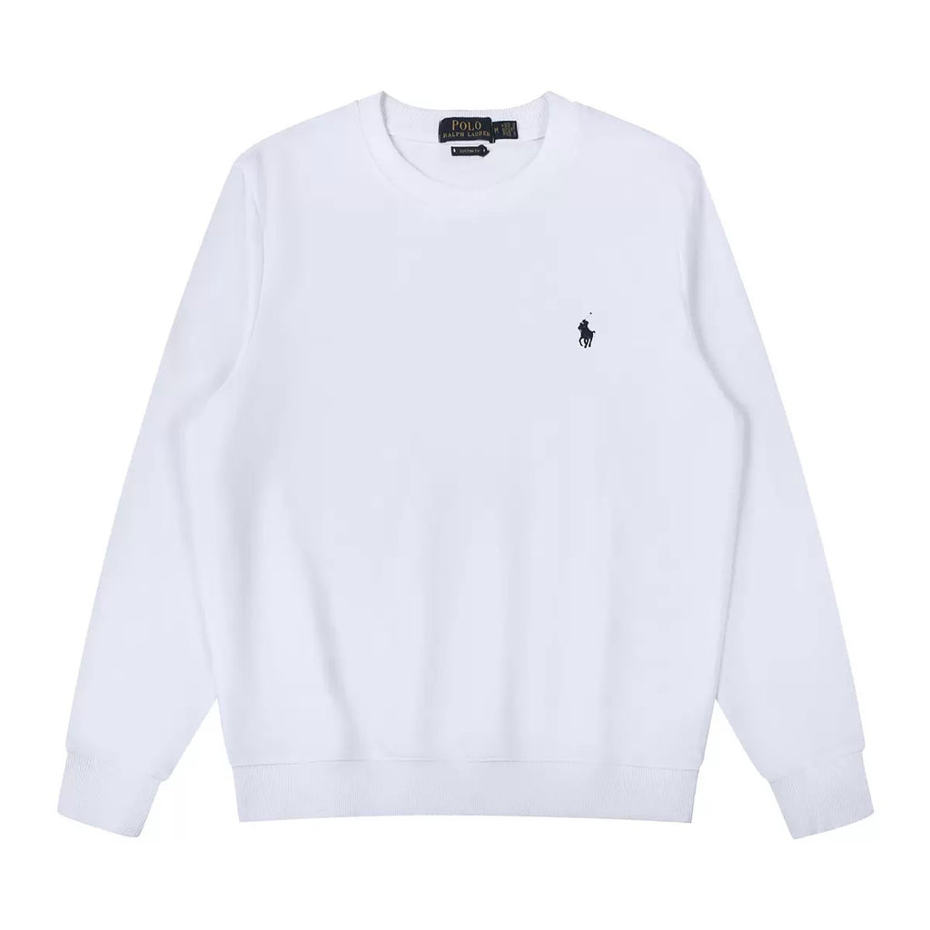 TJ Luxe Men’s Premium Classic Crewneck Sweatshirt – Navy