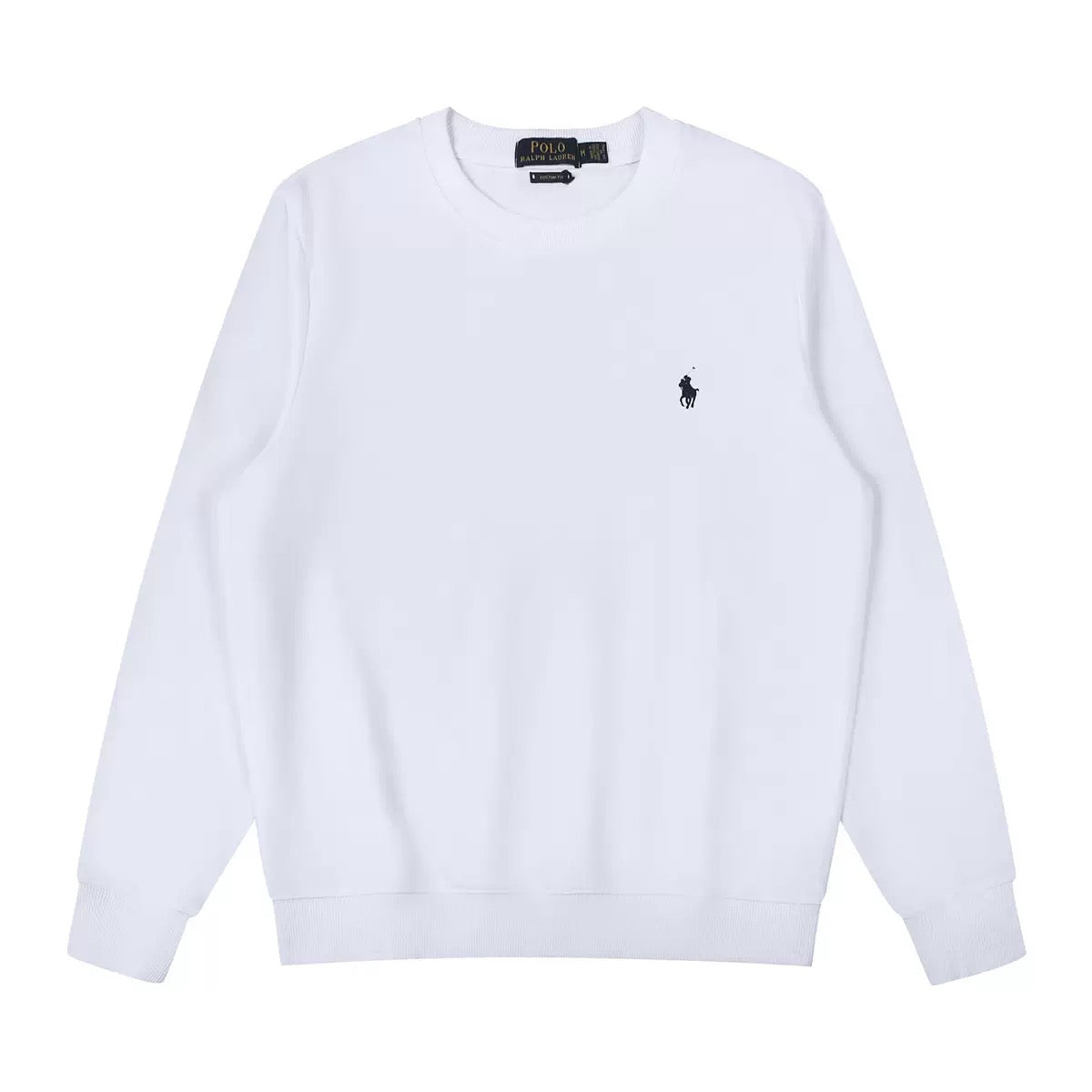 TJ Luxe Men’s Premium Classic Crewneck Sweatshirt – Navy
