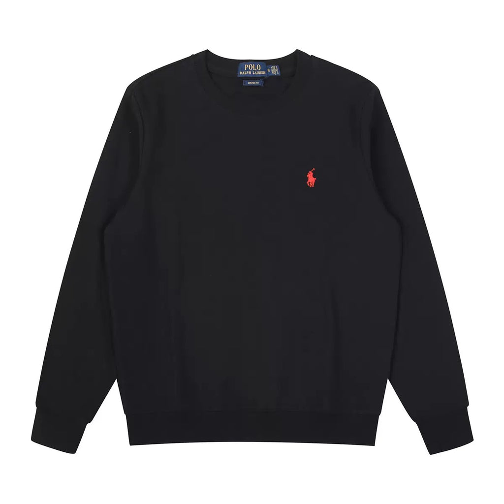 TJ Luxe Men’s Premium Classic Crewneck Sweatshirt – Navy