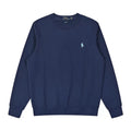 TJ Luxe Men’s Premium Classic Crewneck Sweatshirt – Navy